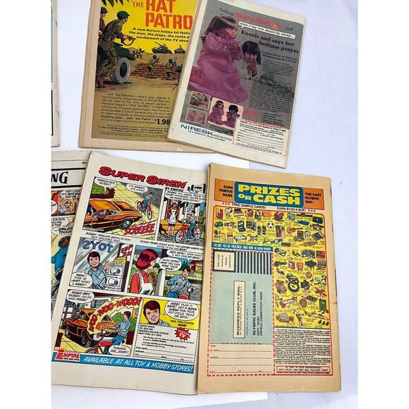 VTG Lot of 13 Comic Books Silver Age Marvel DC War of the Worlds SGT Fury Tarzan - Picture 13 of 16